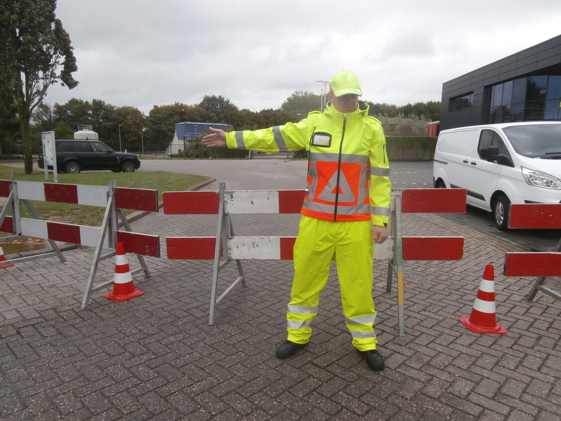 Verkeersregelaars en wegafeztting